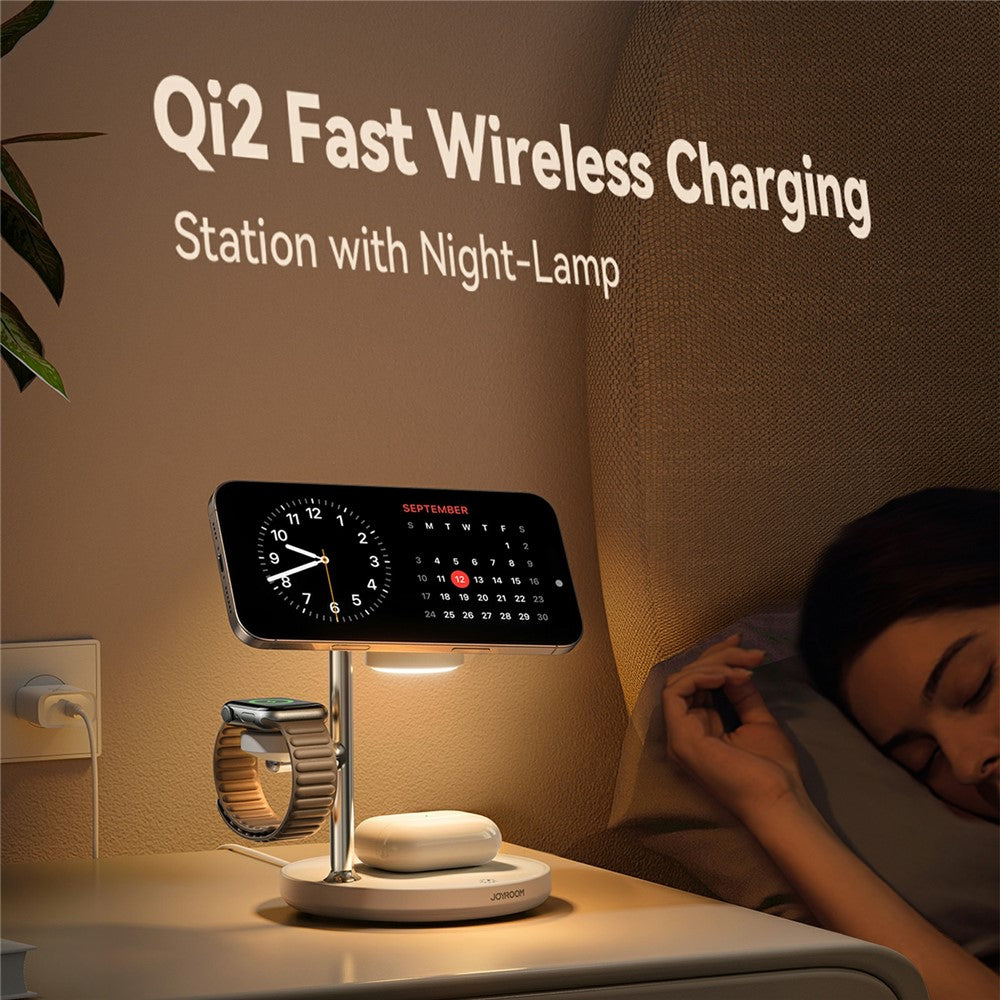 JOYROOM JR-W23 Qi2 4-in-1 Wireless Charger