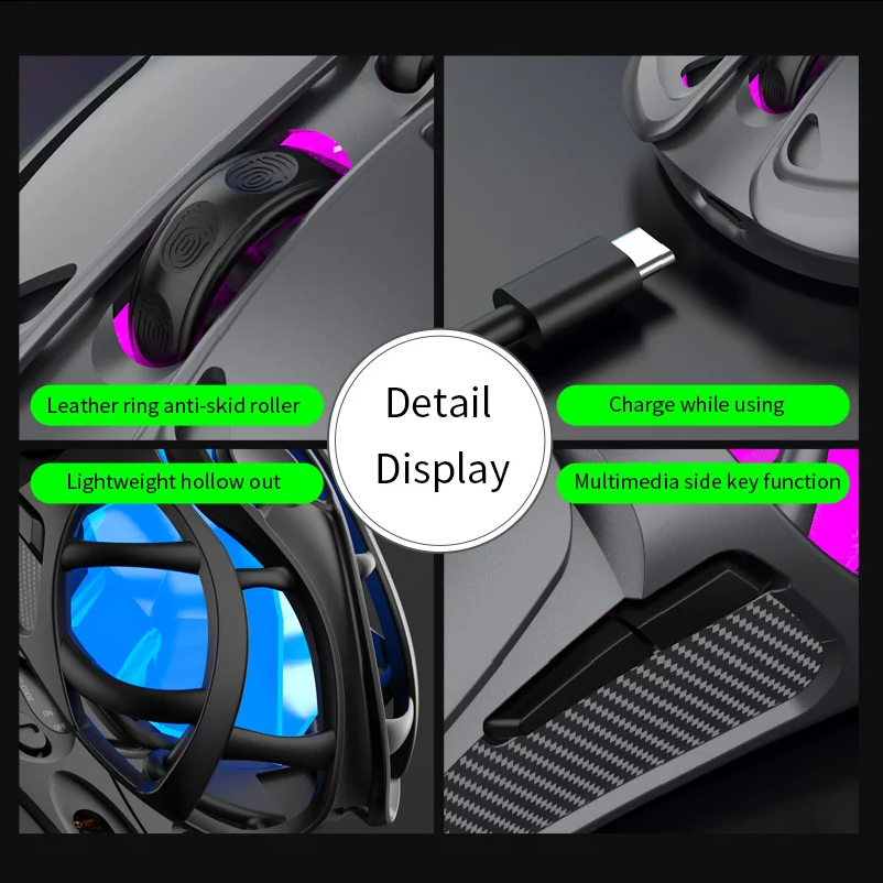 RGB M8 Wireless Gaming Mouse