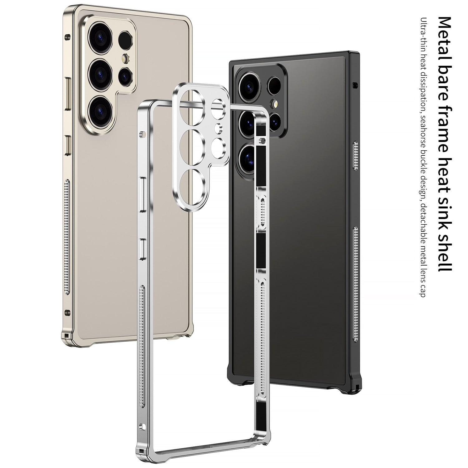 Aluminum alloy metal frame For Samsung