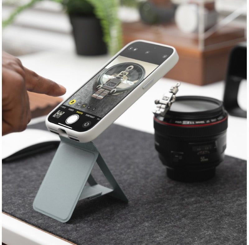 Magnetic Folding Tripod Phone Stand
