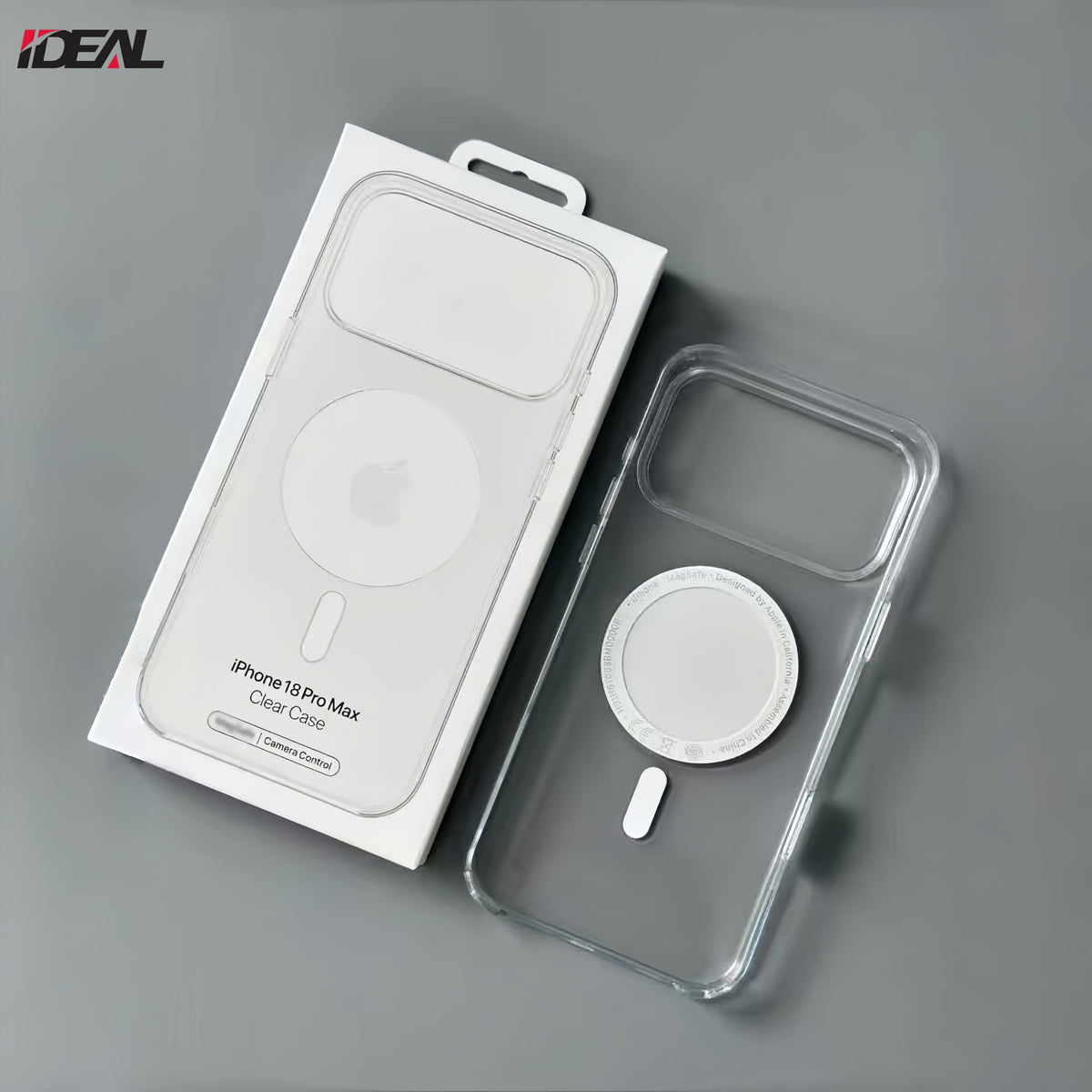 Clear Magnetic MagSafe Case for iPhone 18 Pro max