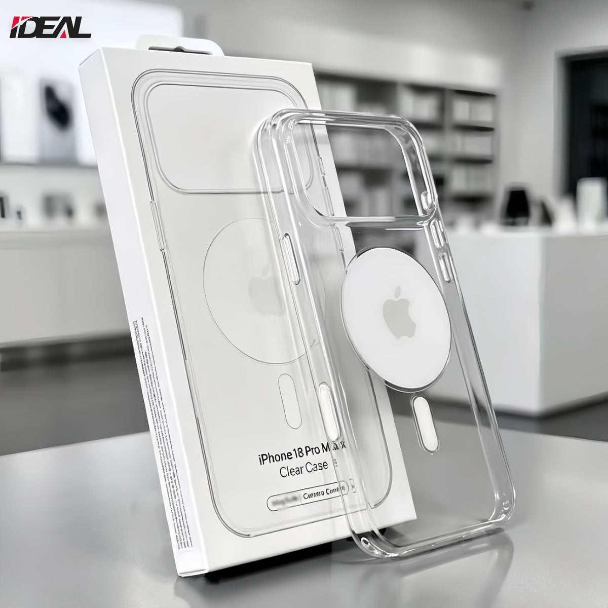 Clear Magnetic MagSafe Case for iPhone 18 Pro max