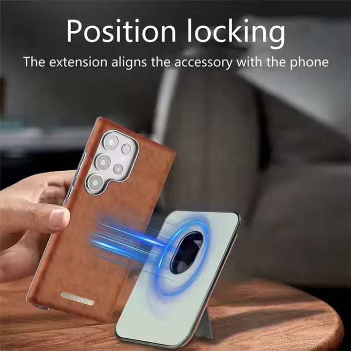 Business PU Leather Phone Case for Samsung