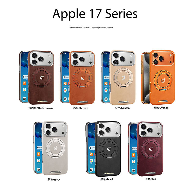 RUIMEIBI Luxury Full Pack Soft Protective Leather case For Iphone 17 Pro Max