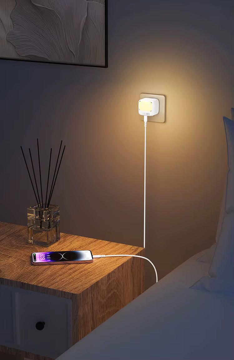 Green C+C AI Night Light GaN Charger45W