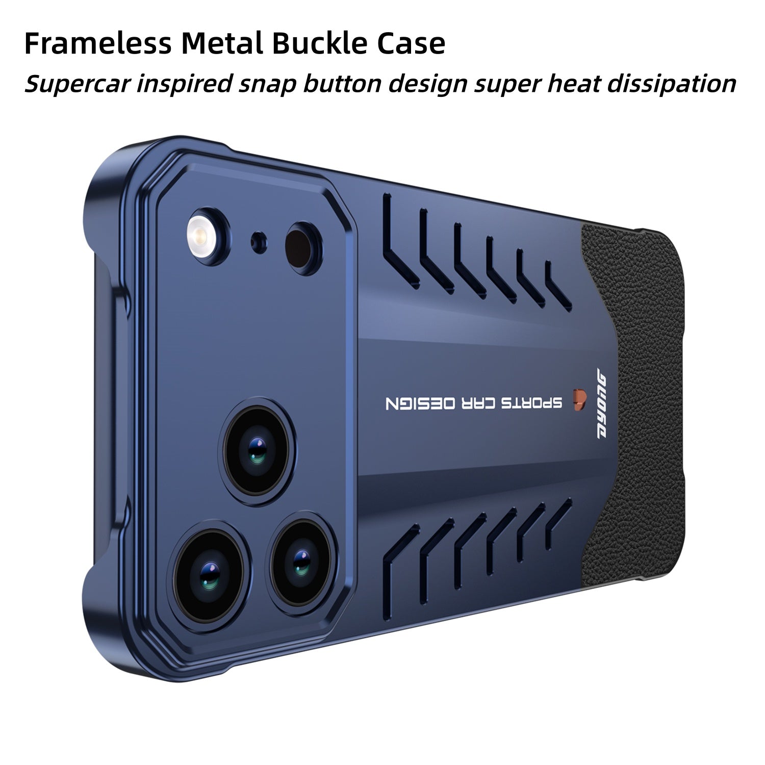Futuristic Cyber Armor Shield Case for iPhone 17 Pro Max