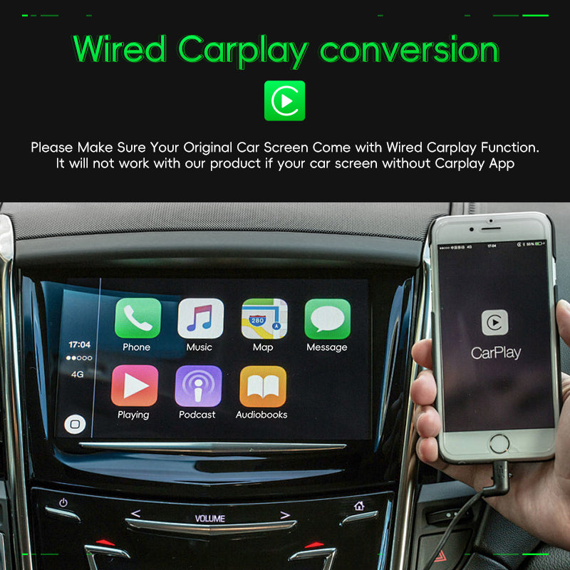 3 in 1 Carplay Box Wireless CarPlay & Android Auto Adapter Plug