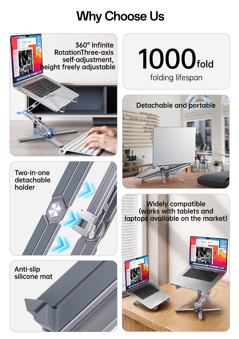 YESIDO LP09 Adjustable Laptop Stand