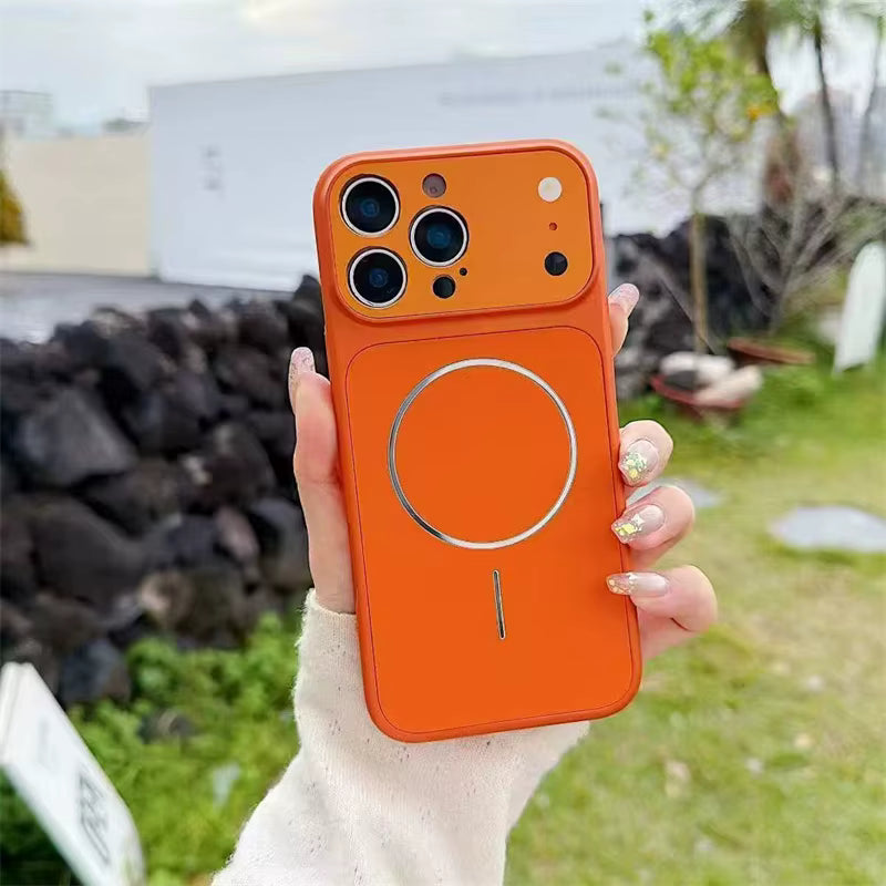 AG Glass Lens MagSafe Matte Case for iPhone