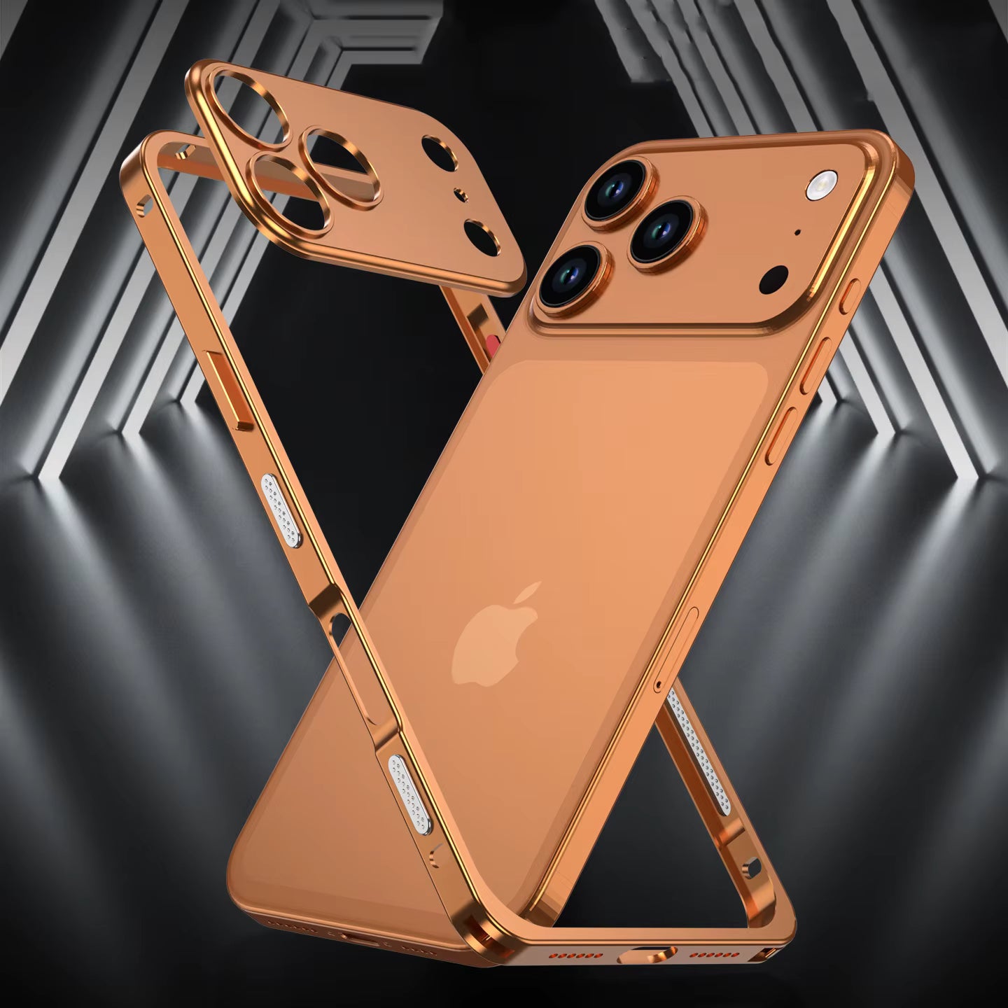 Aluminum alloy metal frame For iPhone 17 Pro Max