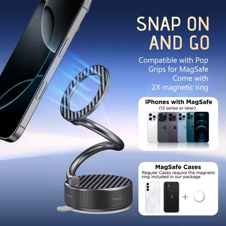 Car Vacuum Adsorption Navigation Car Holder