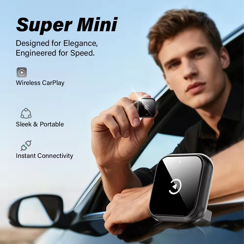 3 in 1 Carplay Box Wireless CarPlay & Android Auto Adapter Plug