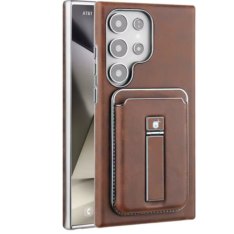Business PU Leather Phone Case for Samsung