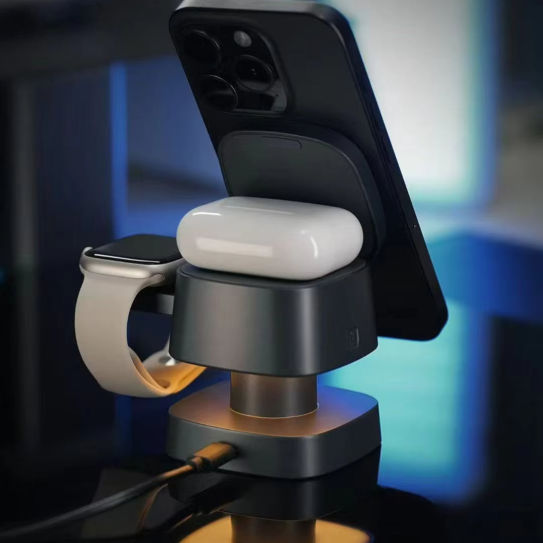 4in1 Premium Wireless Charger Ambient Light