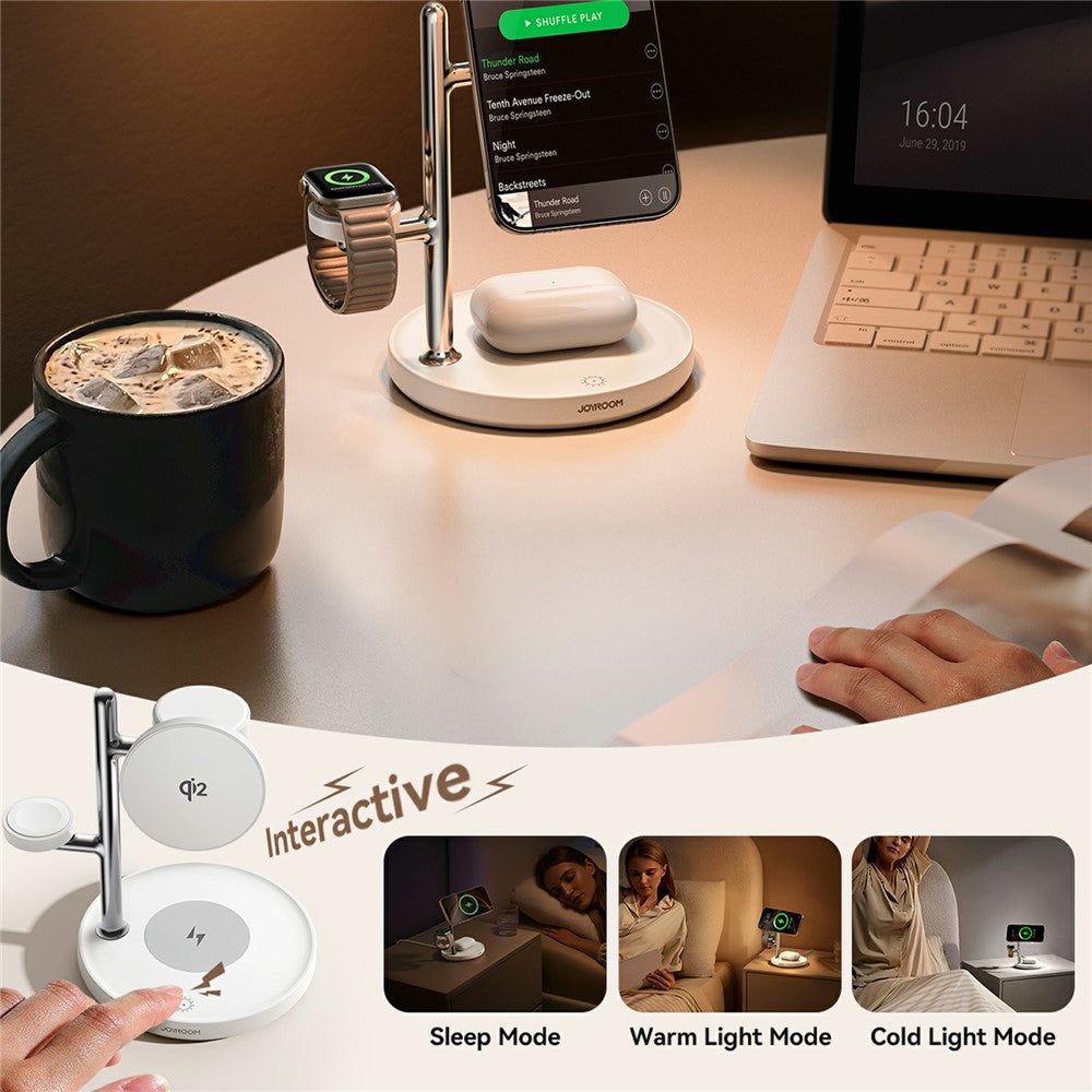 JOYROOM JR-W23 Qi2 4-in-1 Wireless Charger