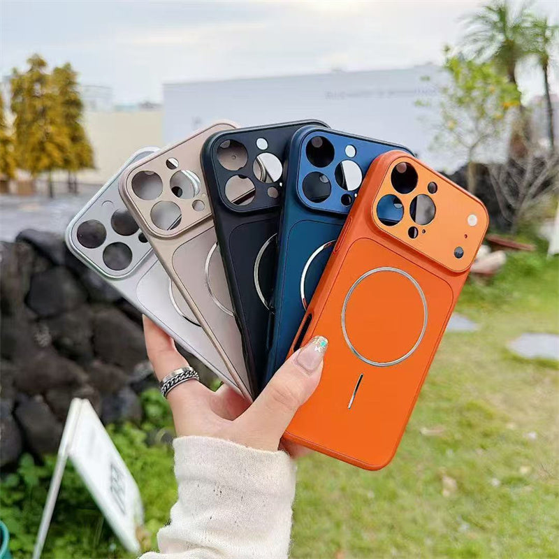 AG Glass Lens MagSafe Matte Case for iPhone