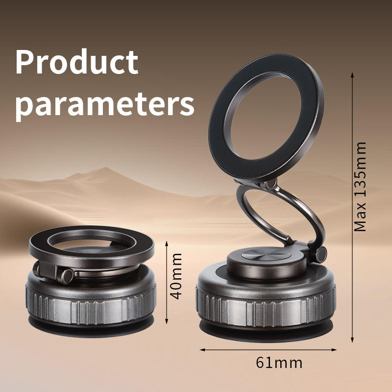 H28 New Launch 360 Degree Universal Glass Vacuum Adsorption Suction Vacuum Mobile Stand