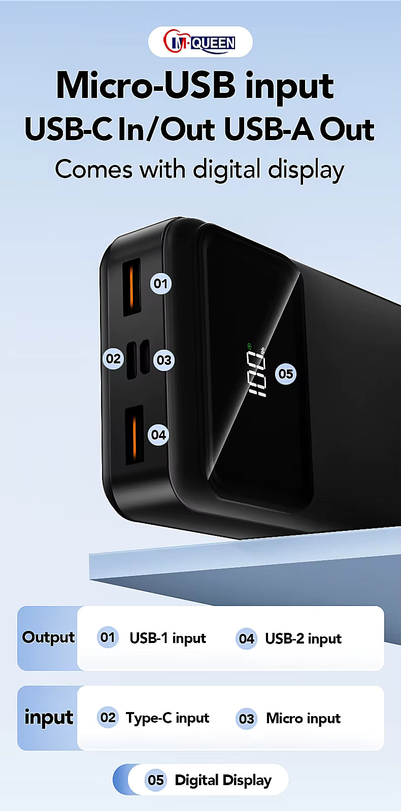 Start Powerbank 20000mah