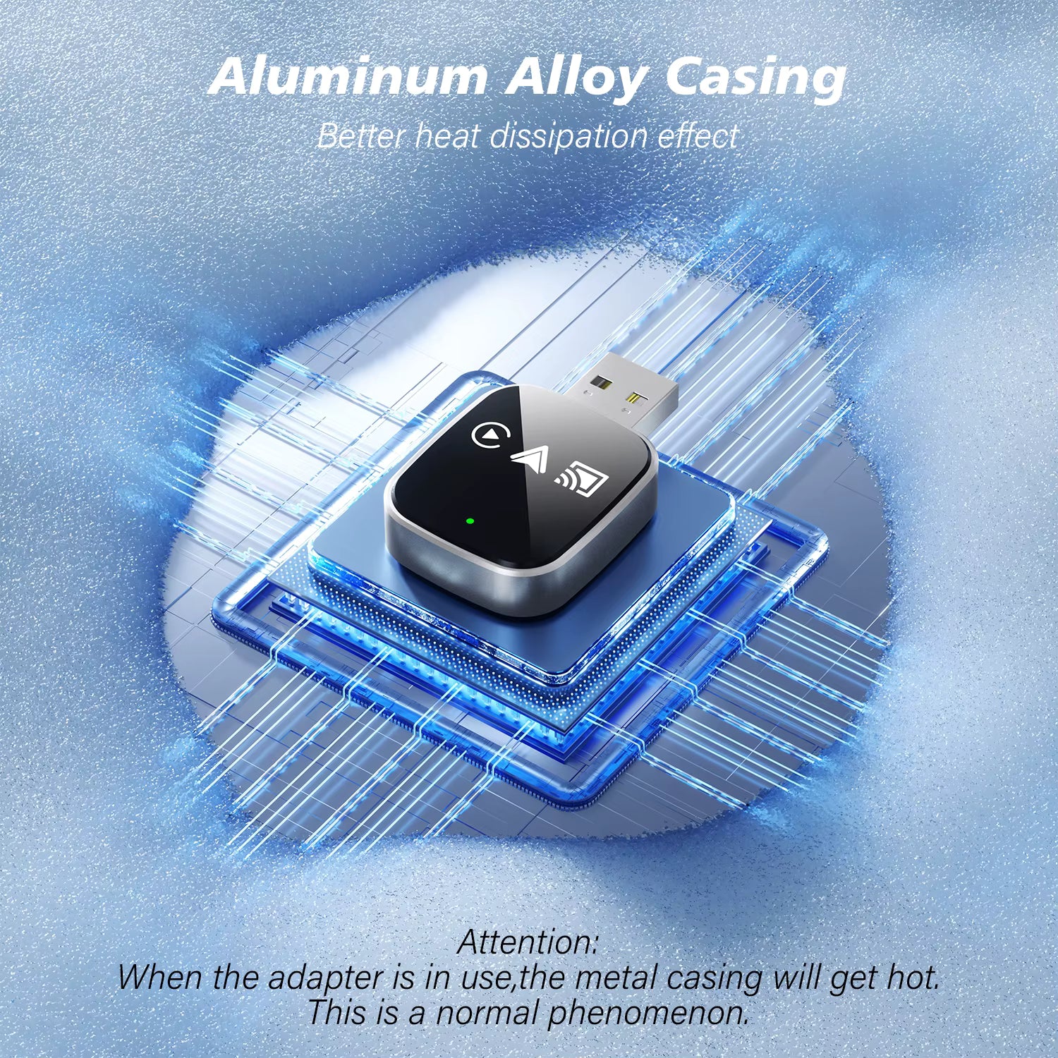 3 in 1 CarPlay Adapter with AirPlay Mirror Link