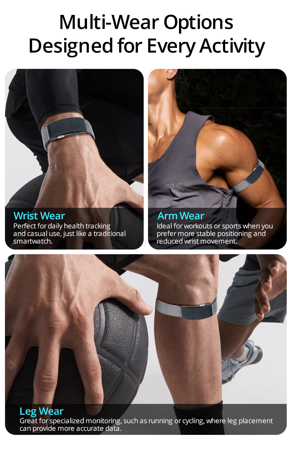VALDUS VITRO Screenless Health Activity Smart Band