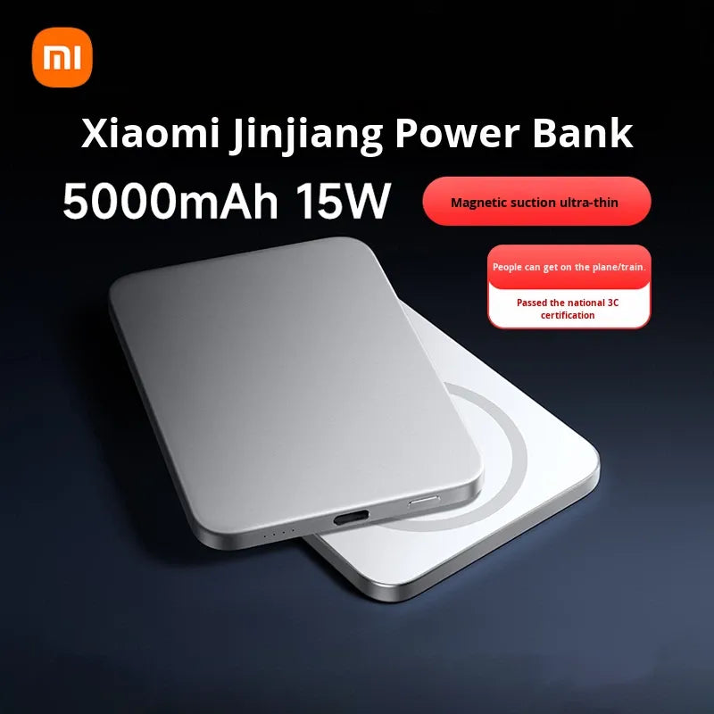 Xiaomi UltraThin Magnetic Power Bank 5000mAh 15W