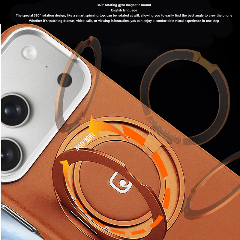 RUIMEIBI Luxury Full Pack Soft Protective Leather case For Iphone 17 Pro Max