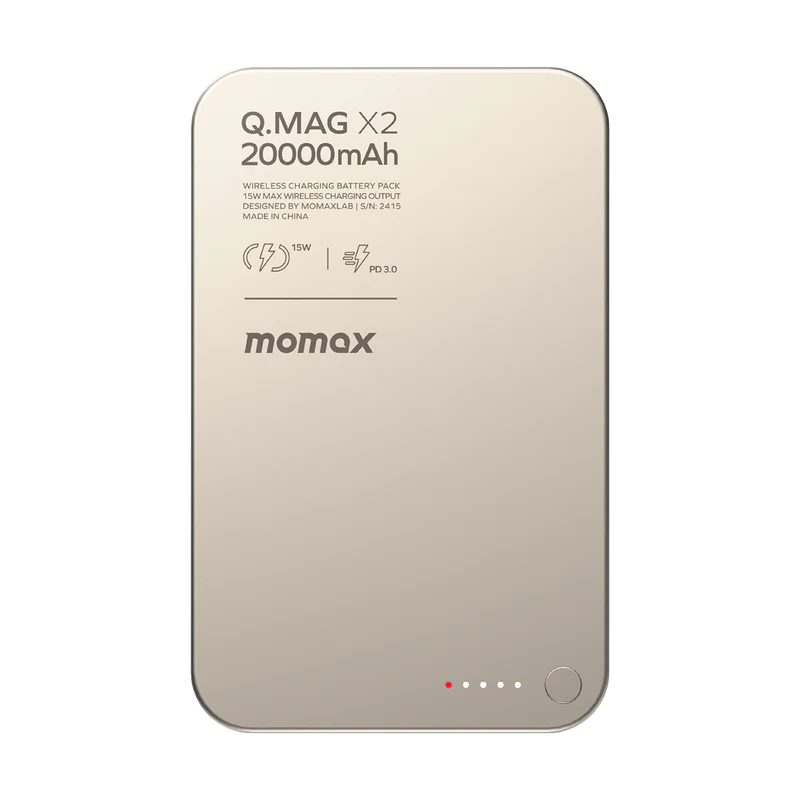 Momax Q.Mag X/X1/X2 Magnetic Wireless Power Bank