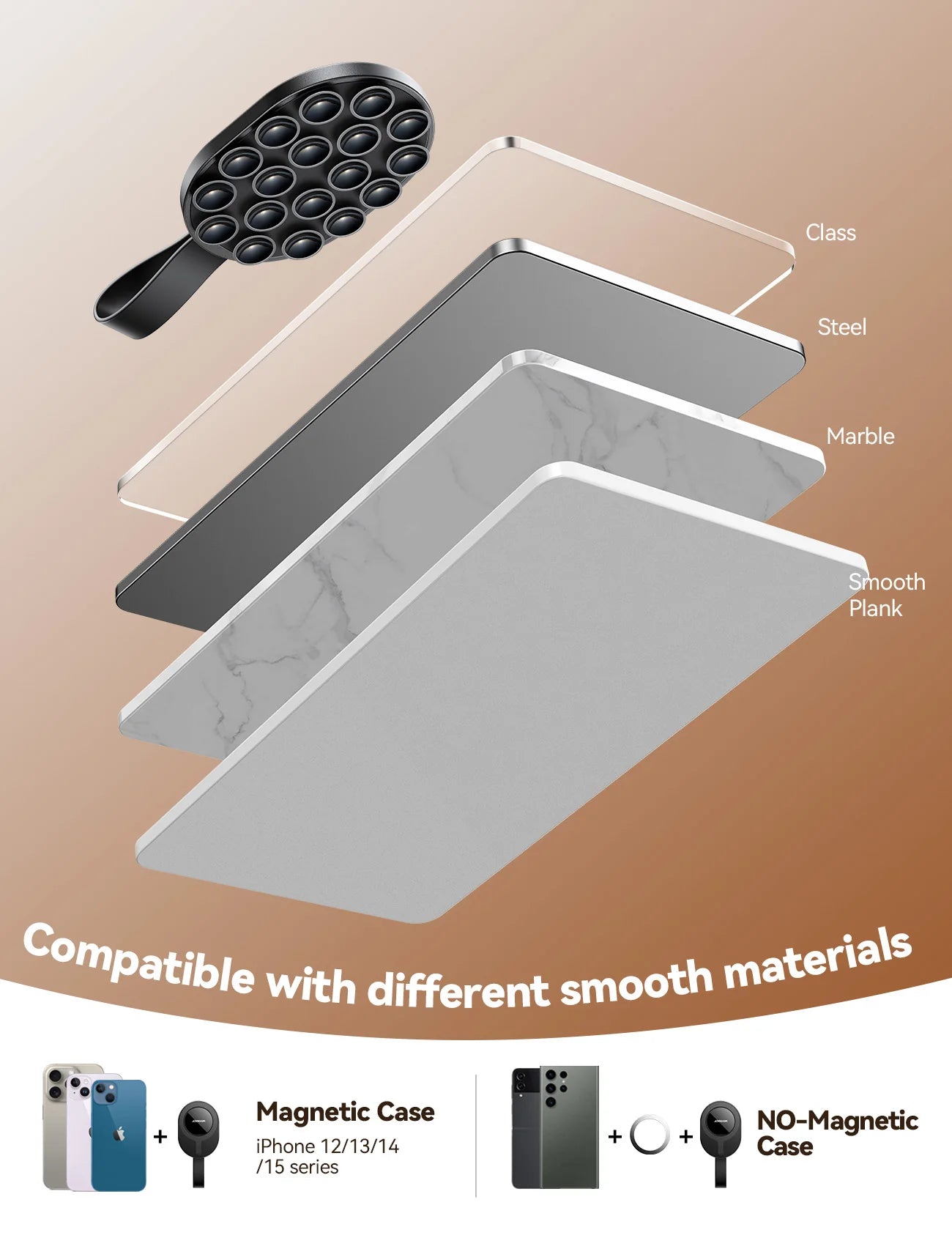 JOYROOM JR-ZS393-S Magnetic Suction Phone Mount B2B