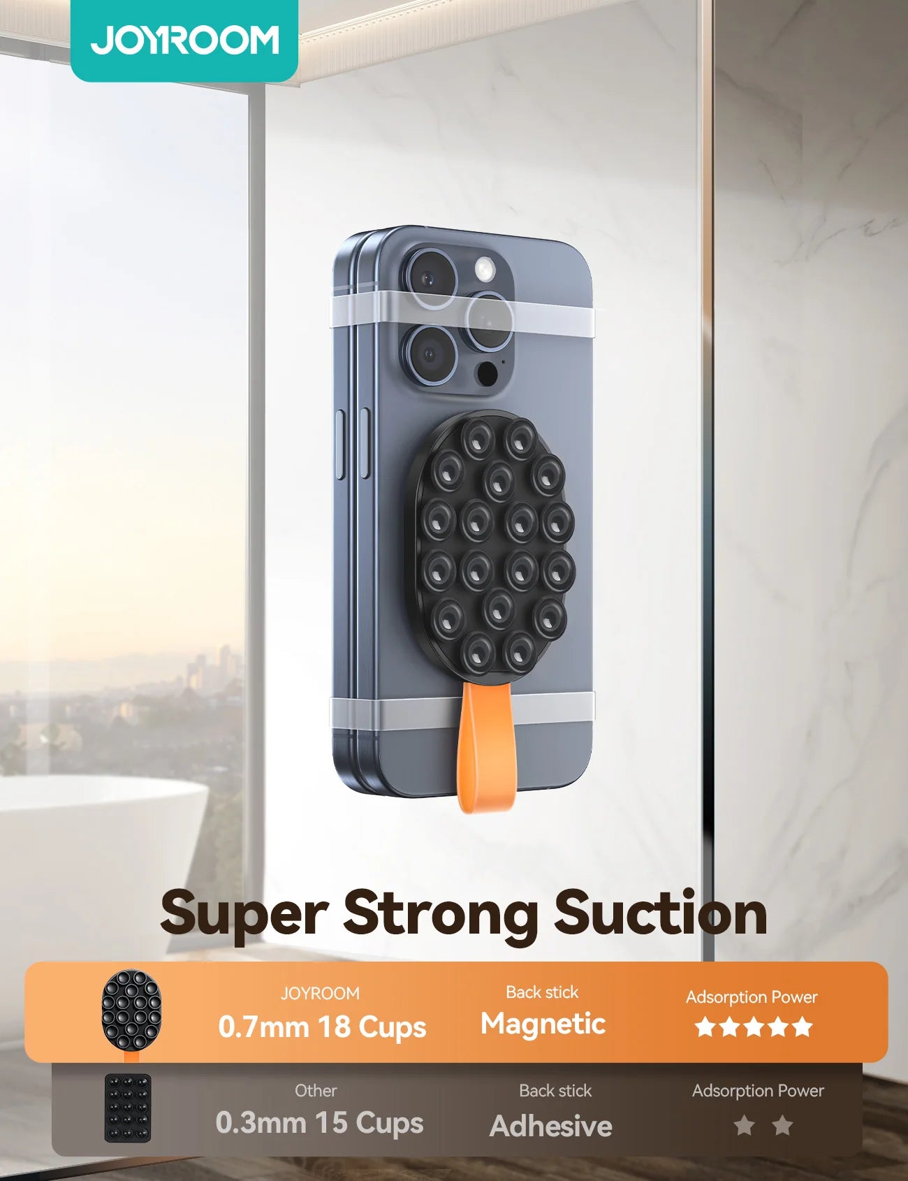 JOYROOM JR-ZS393-S Magnetic Suction Phone Mount B2B