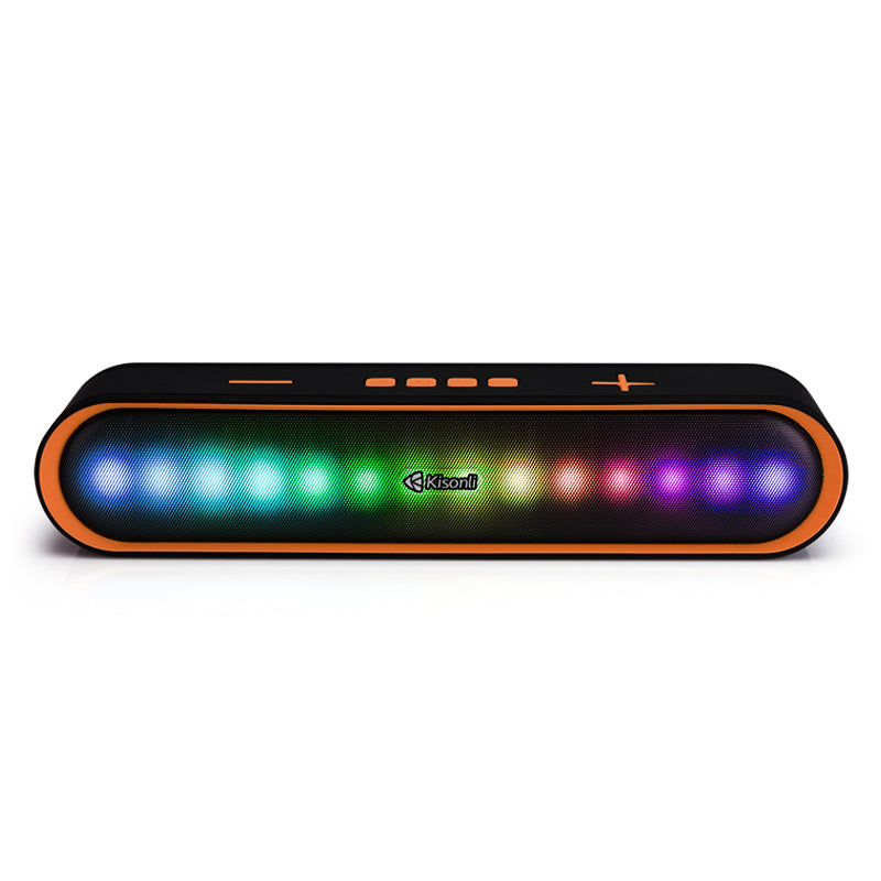 Kisonli LED-915 RGB Wireless bluetooth soundbar music speaker