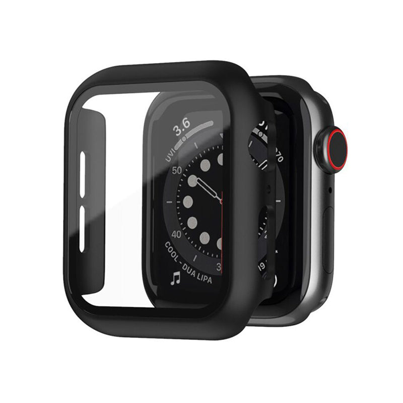 Lito S+Watch Case with Tempered Glass Screen Protector for Apple Watch 46mm