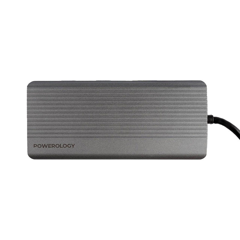 Powerology 12in1 USB-C Hub HDMI Type-C 100W PD