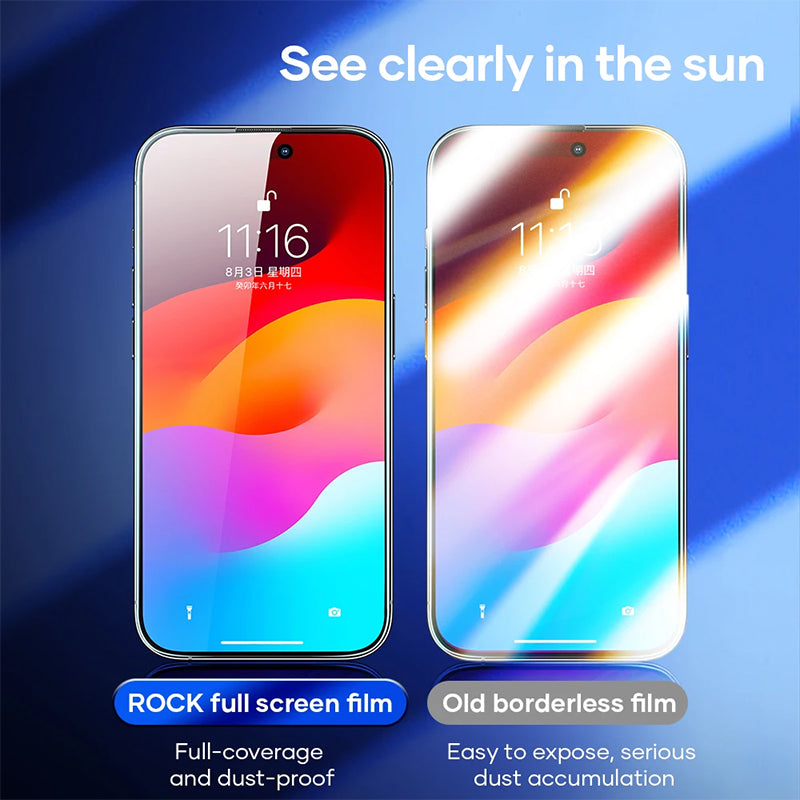 Green Privacy Screen Protector for iPhone