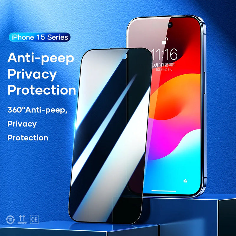 Green Privacy Screen Protector for iPhone