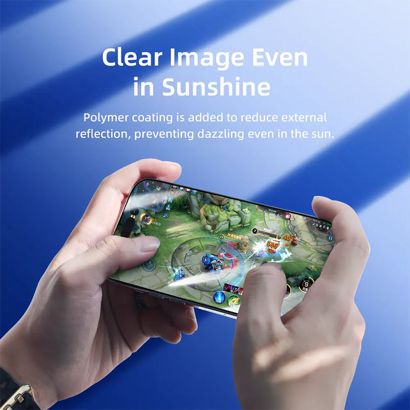 Green Privacy Screen Protector for iPhone