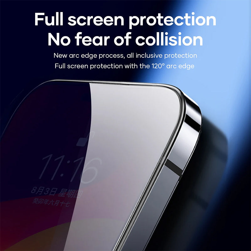 Green Privacy Screen Protector for iPhone