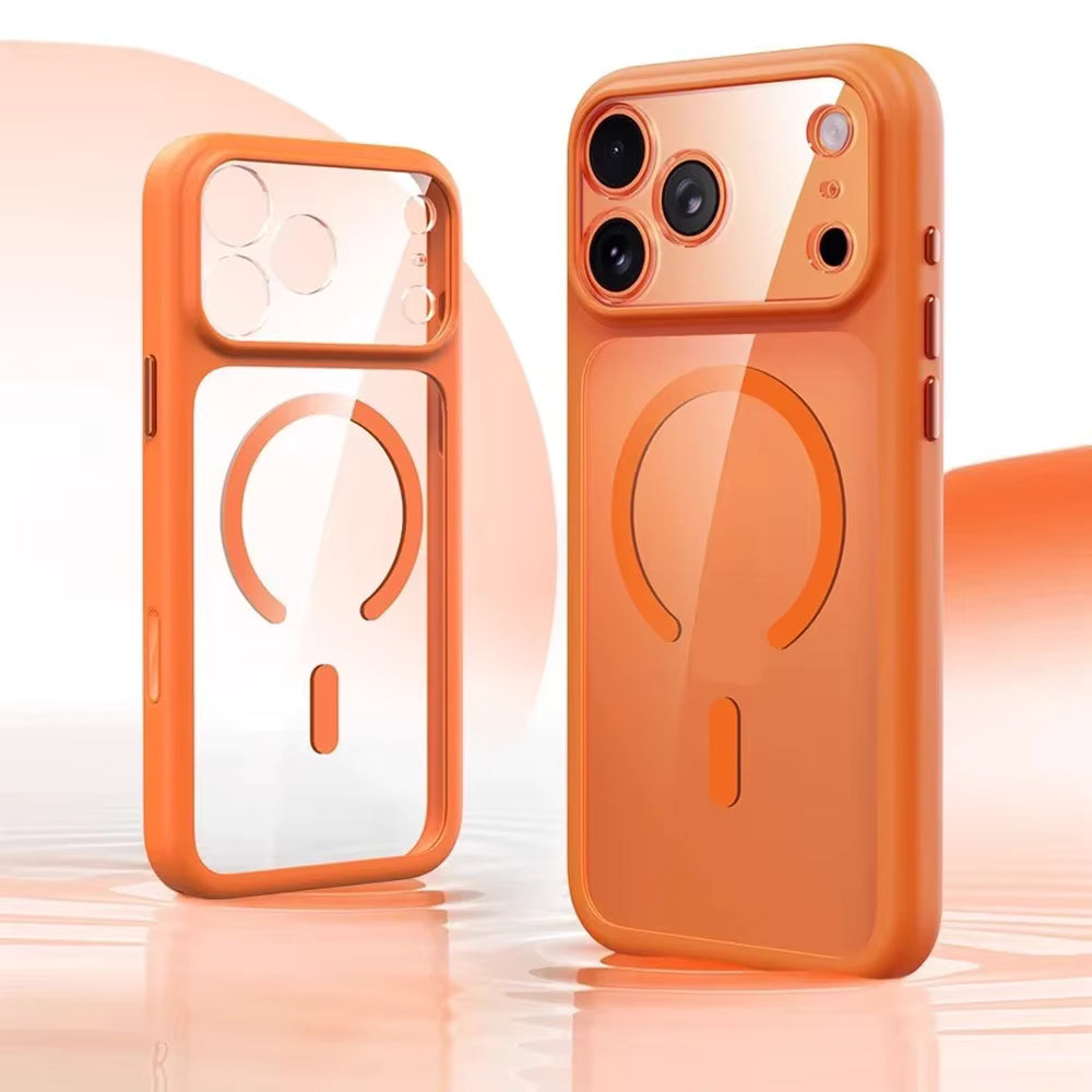 Transparent Magnetic Case for iPhone 17 Pro Max