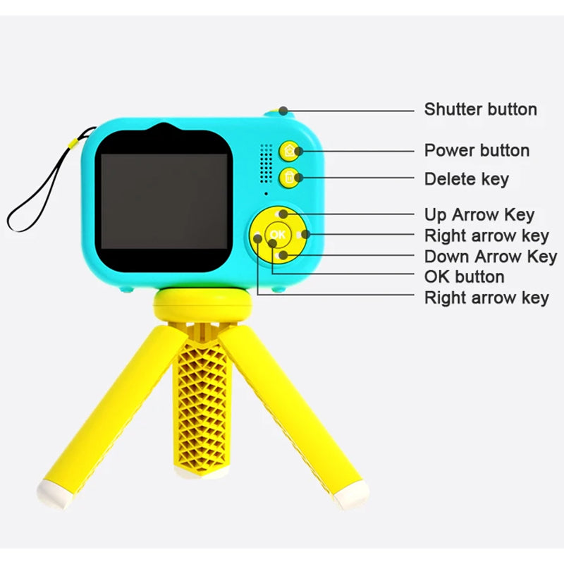 S11 camera kids cartoon digital cameras 1080P camera