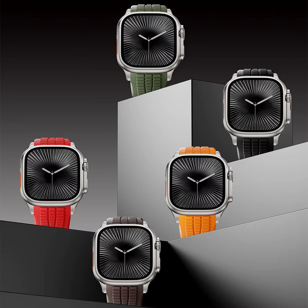 Sports Fluororubber Band for Apple watch