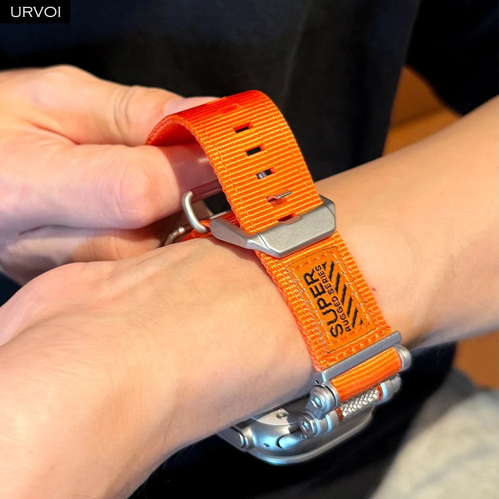 Tactical Nylon Strap for Apple Watch