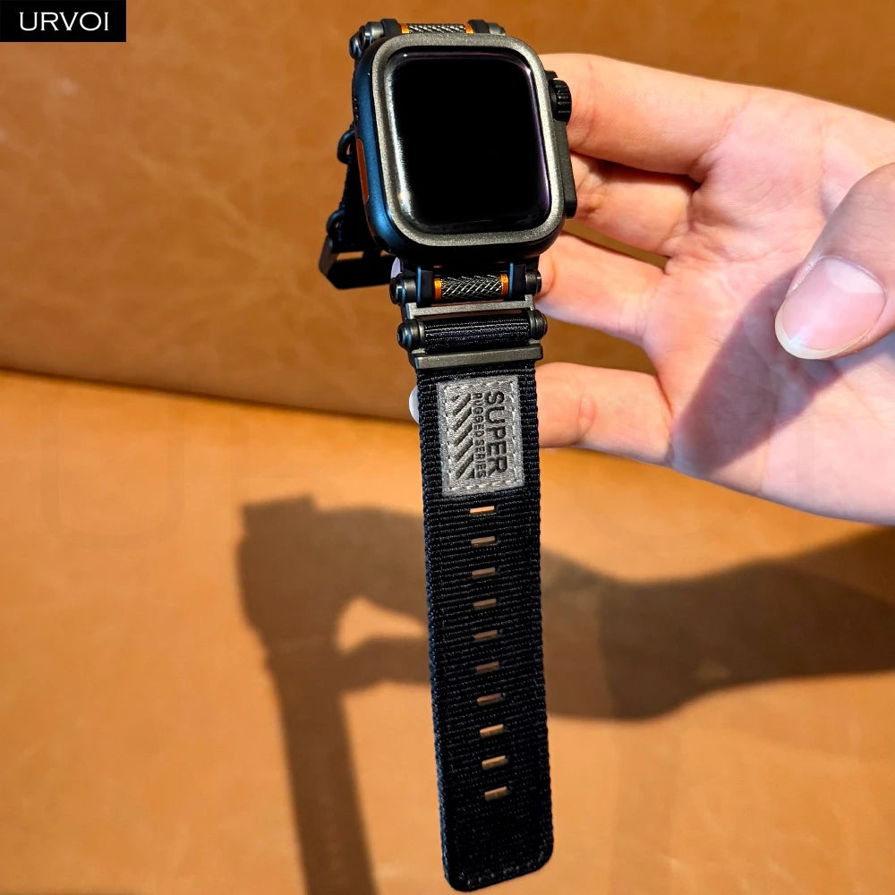 Tactical Nylon Strap for Apple Watch