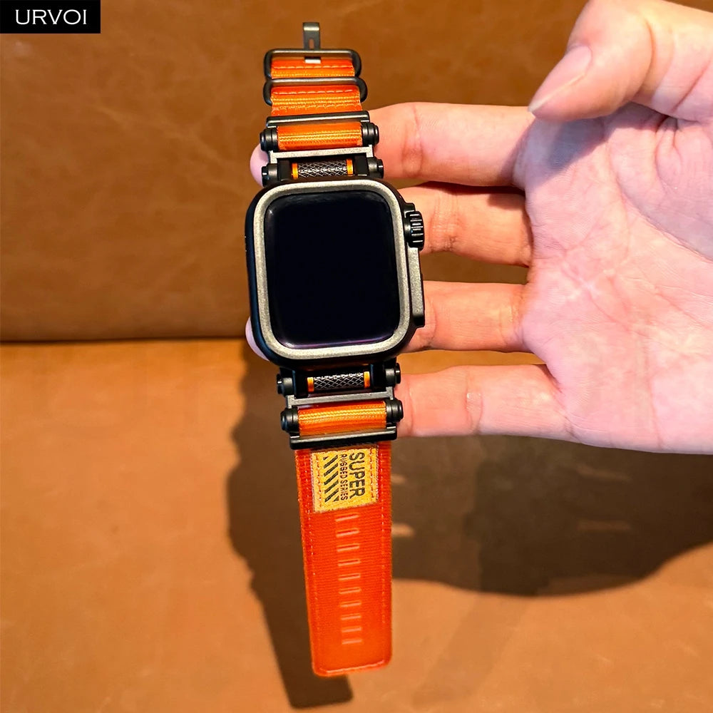 Tactical Nylon Strap for Apple Watch