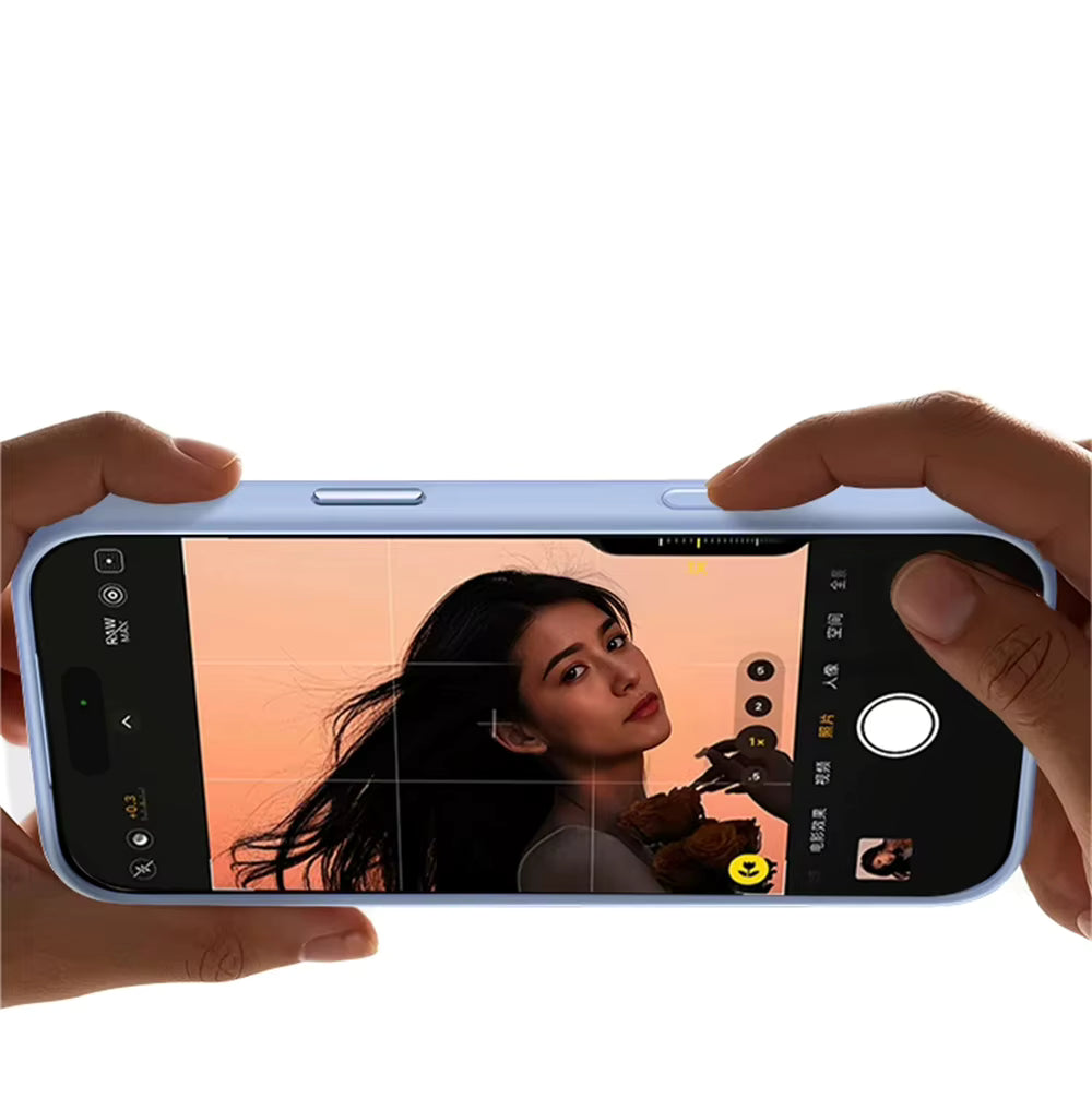 Transparent Magnetic Case 360° rotating ring and full camera protection For iPhone