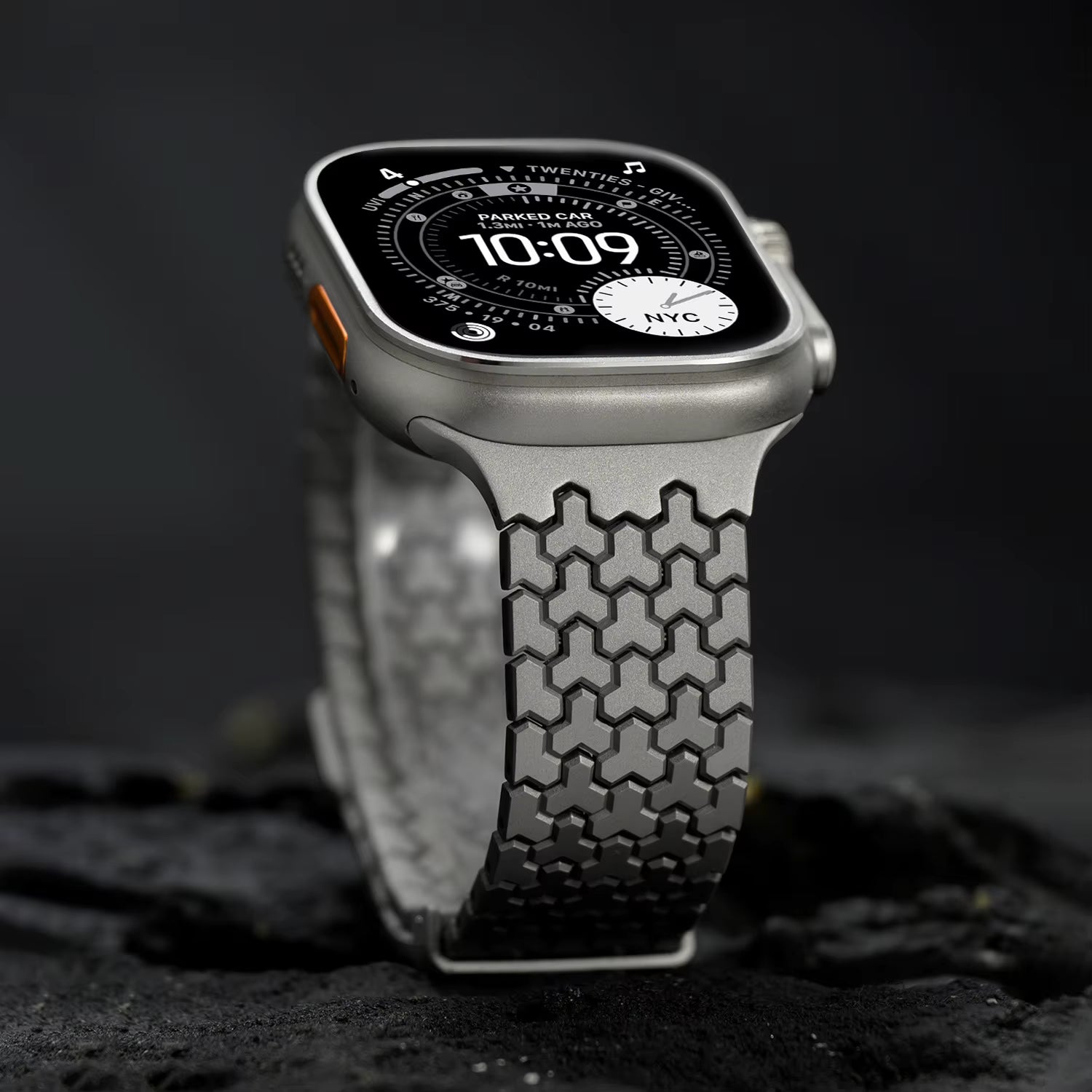 Luxury Stainless Steel Watch Band for Apple Watch Full Series with Magnetic Clasp Metal Watch Strap