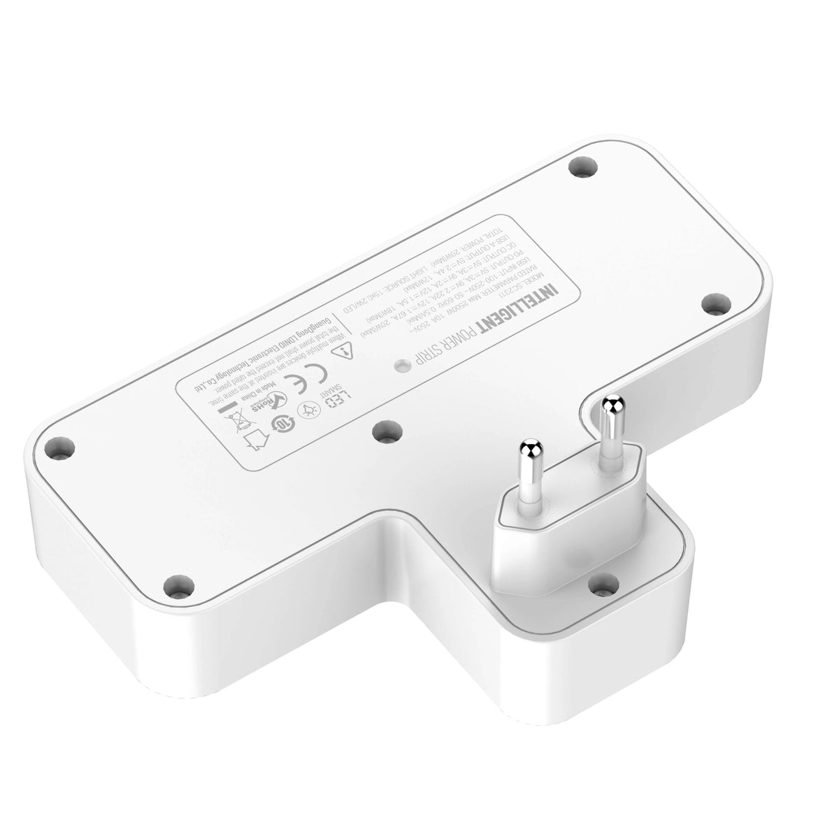 LDNIO 2 AC Outlets Portable Extension Power Socket SC2311