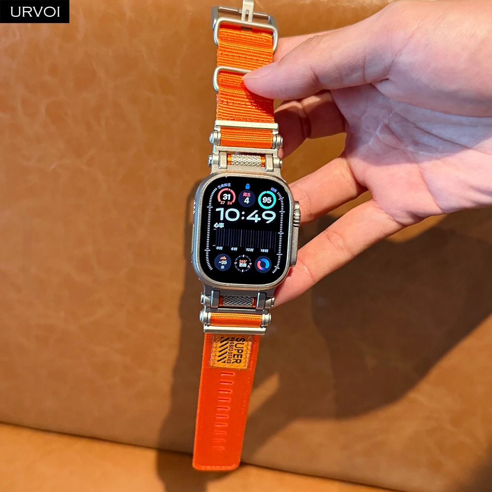 Tactical Nylon Strap for Apple Watch