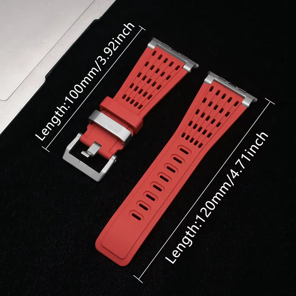 Sport Adjustable Waterproof Designer Model High-quality Silicone Strap