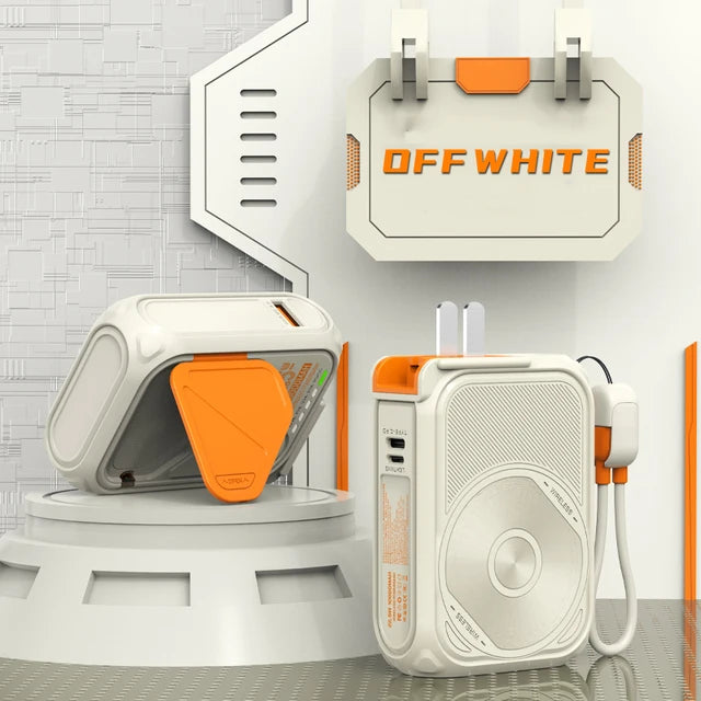 VFAN 22.5W Built-In Cable 10000mAh Multi-Functional Power Bank