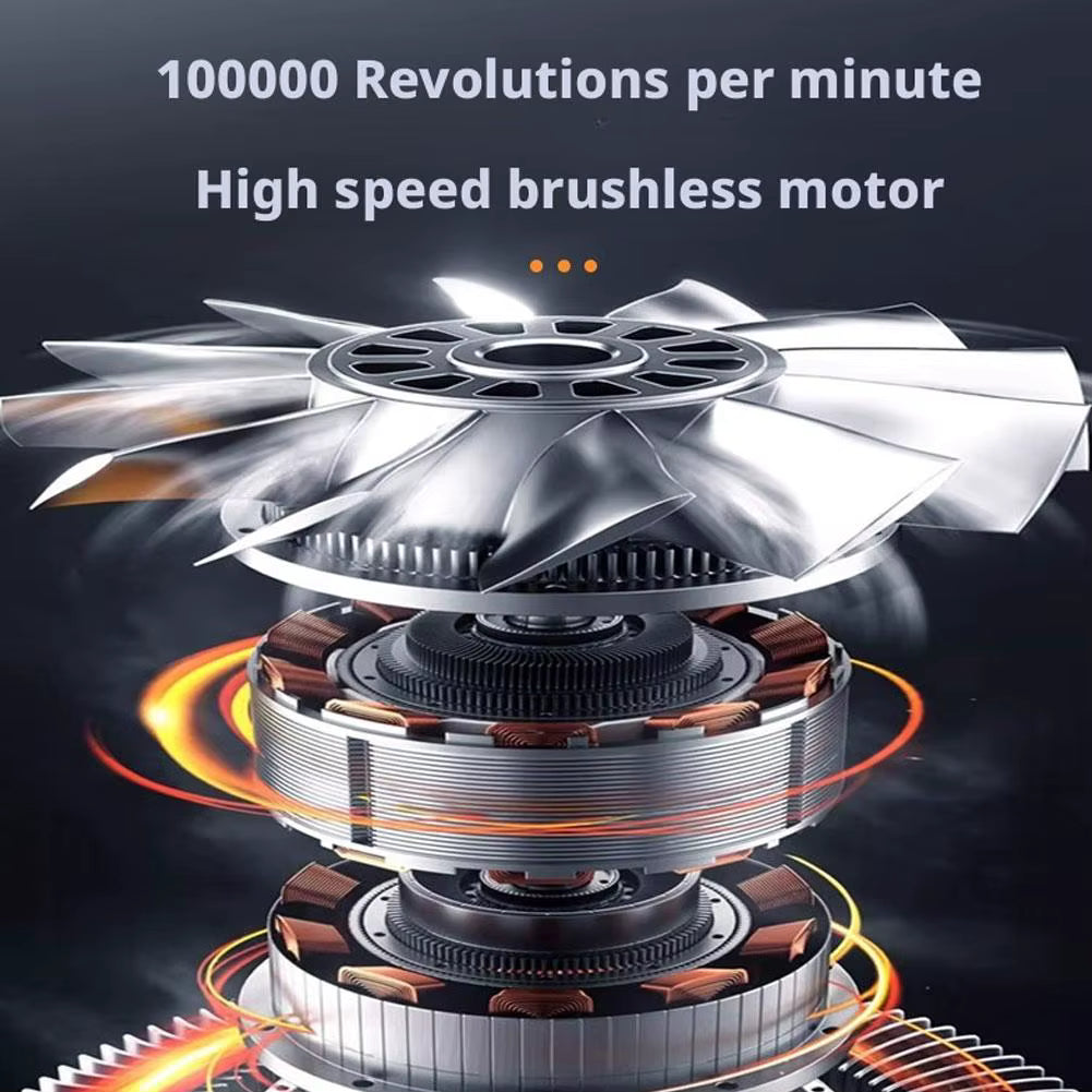 X9 Violent Blower Turbo Fan High-Speed Brushless Motor