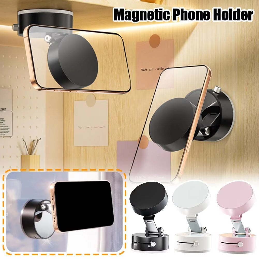 Vacuum A2 Suction Phone Holder Foldable Car Magnetic